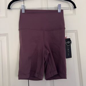 Yogalicious Lux Mauve Biker Short